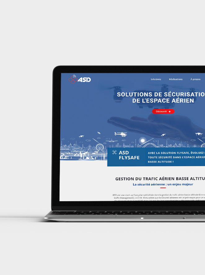 Création de site web – Graphiste à Marseille – Création site web start-up